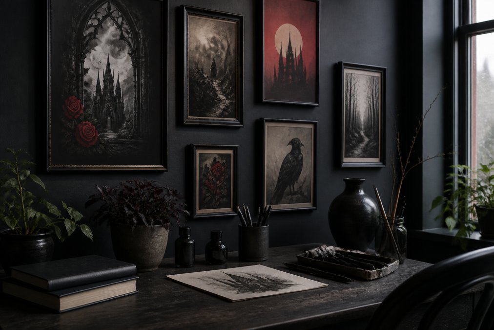 Modern Gothic Digital Art for Walls: A 2026 Guide