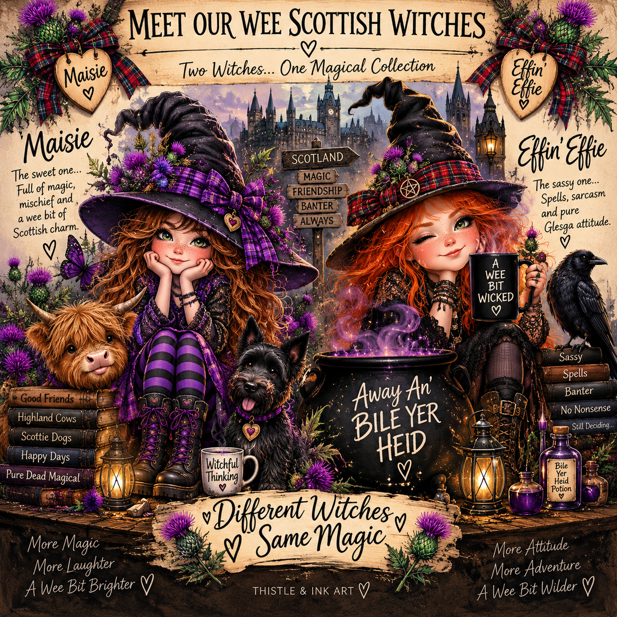 Wee Scottish Witches