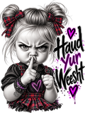 Haud Yur Weesht – Wee Scottish Attitude | Funny Glesga Design