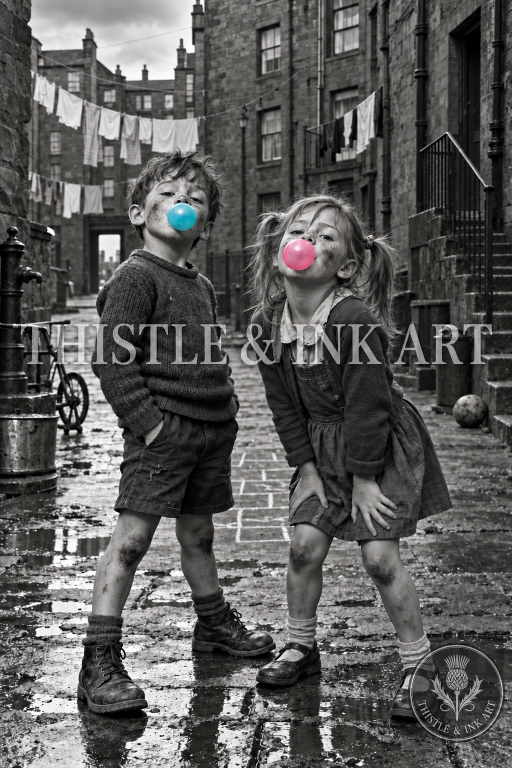 Bubblegum Mischief- Auld Glesga Weans
