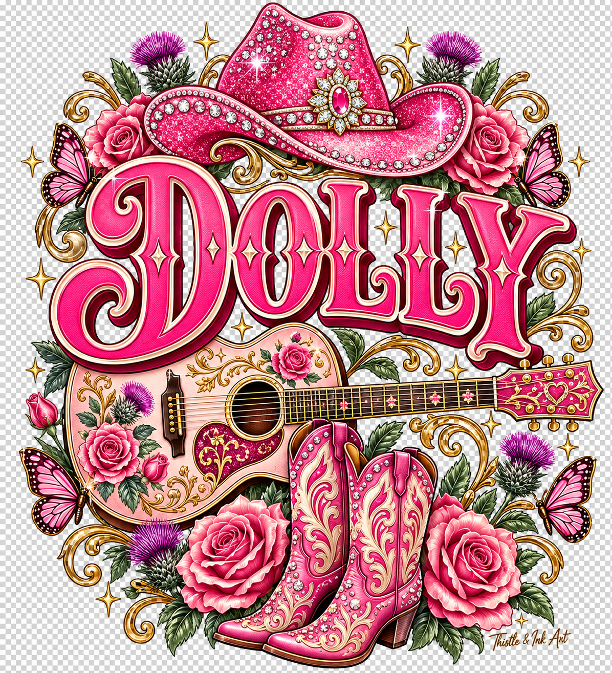 Dolly – Pink Country Glamour