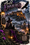 The Witch of Edinburgh Castle – Haunted Scottish Folklore Art Print