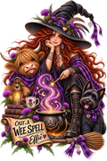 Wit-Shh! – Effin’ Effie Scottish Witch Art