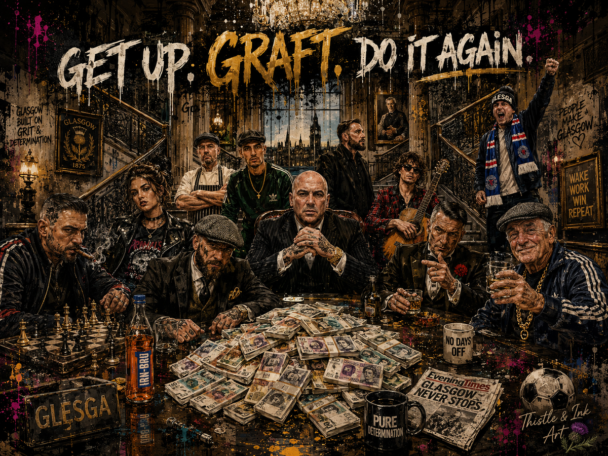 Get Up. Graft. Do It Again. – Glesga Grit