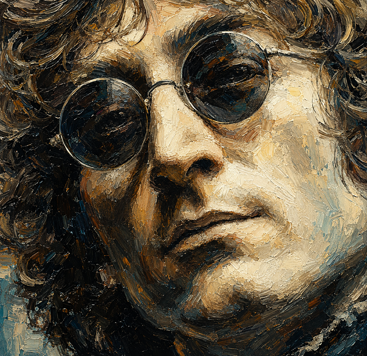 Imagine – John Lennon Oil Portrait
