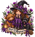 Pure Dead Magical – Maisie Scottish Witch Art