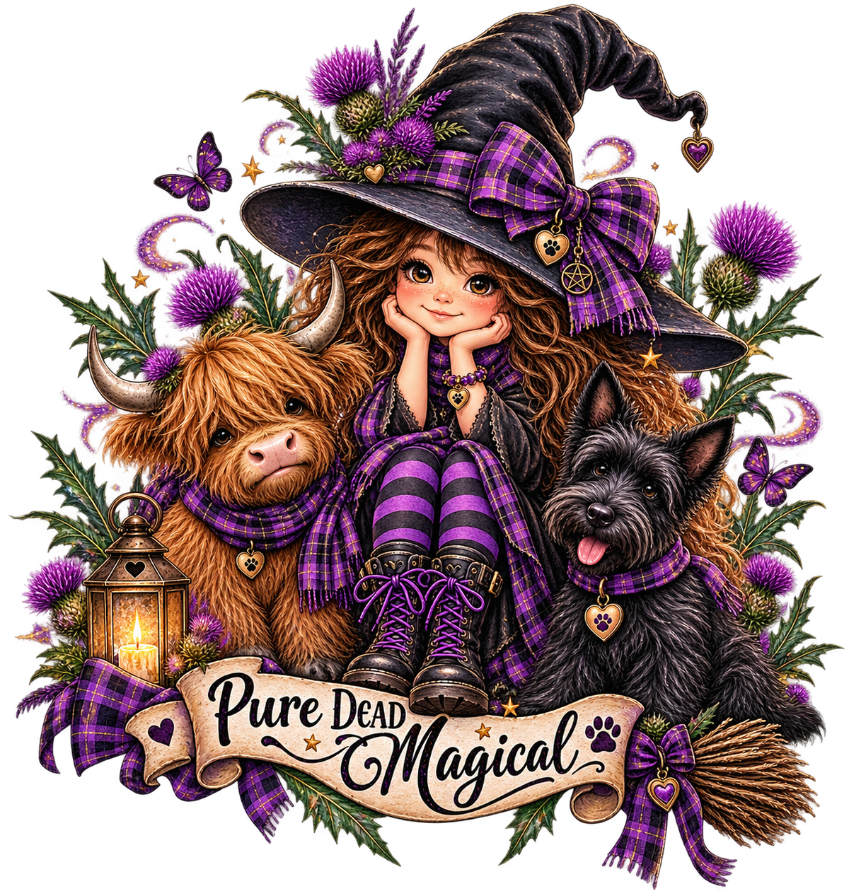 Pure Dead Magical – Maisie Scottish Witch Art