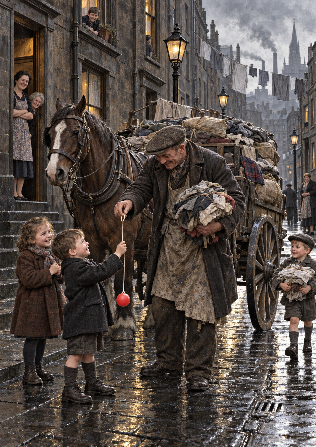 Rags for a Red Ball – The Auld Glesga Rag Man