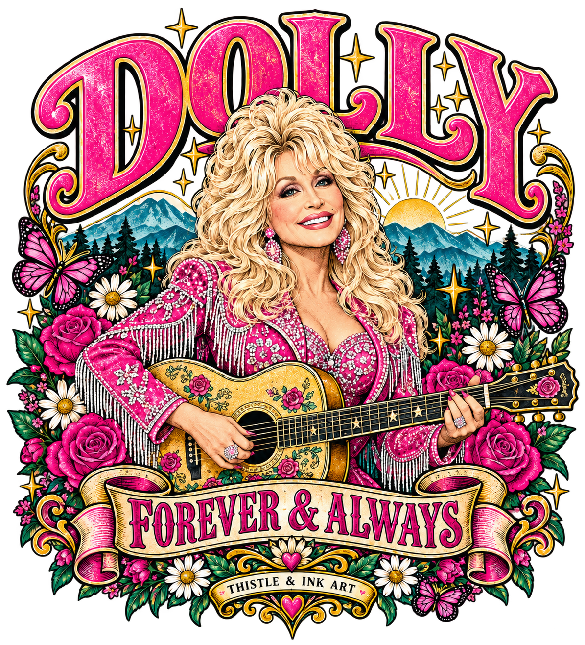 Dolly Forever & Always – Pink Country Music Tribute