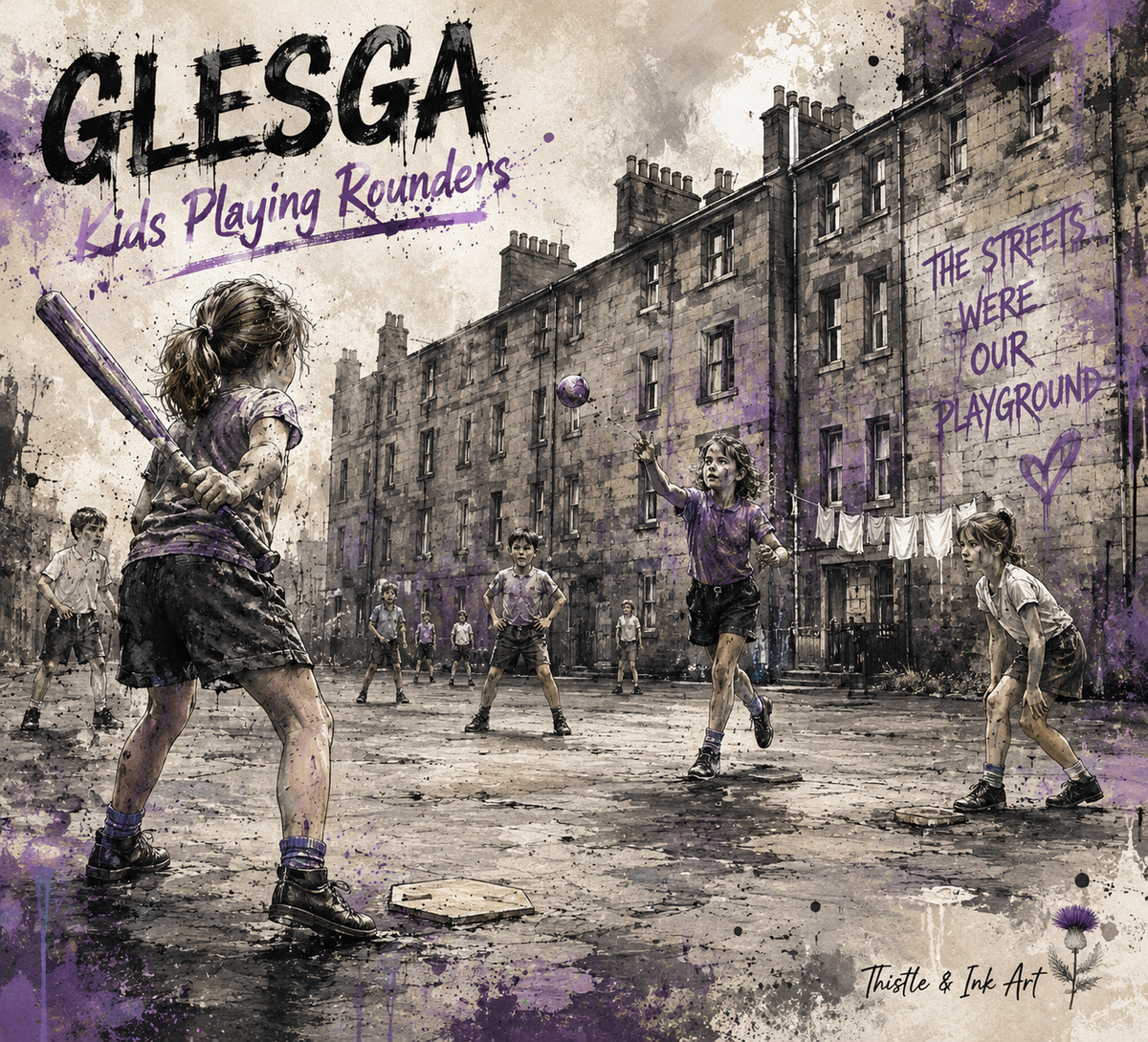 "One bat, one ball... and endless summer memories."